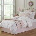 thumbnail image 2 of Lullaby Bedding Ballerina Printed 100% Cotton Percale 4 pc Comforter Set, Full, 2 of 2