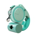 thumbnail image 1 of Retractable Dog Leash with LED Flashlight, 360°Tangle Free Long Leash with Poop Bag Dispenser(Green), 1 of 8