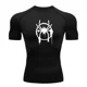 thumbnail image 2 of Camiseta de compresión para hombre, camiseta de manga corta para gimnasio, culturismo, fitness, camisetas deportivas de secado rápido para hombre, camisetas deportivas para correr, ropa deportiva para, 2 of 5