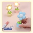 thumbnail image 2 of kjfef Cute Night Light Mini Flower Lamp Battery Operated Flower Night Light Cute Flower Light Kids Bedroom Decor Kids Gifts Mini Cute Lamp for College Dorm Bedroom Reading, 2 of 9