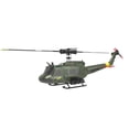 thumbnail image 2 of C032 UH-1 Huey 6CH Gyro Stabilized RC Helicopter - Flybarless Scale Model with Altitude Hold & Optical Flow, Remote Control Helicopter for Adults, Green, 2 of 6