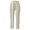 thumbnail image 5 of Women's Casual Comfort Ethnic Style Vertical Stripe All Purpose Lace Up Trousers Casual Pants for Women plus Size Business Casual Pants for Women 2x Two Piece Pants Outfits for Women Casual Women, 5 of 6