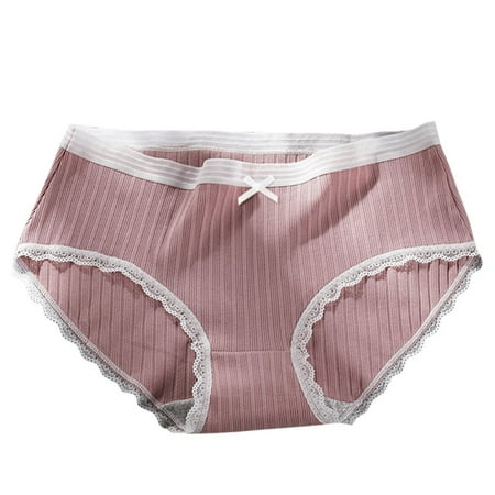 

Women Cotton Panties Honeycomb Comfortable Seamless Briefs New