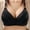 Black, variant on Idoravan Women's Full Coverage Bra Woman Sexy Ladies Bra without Steel Rings Medium Cup Large Size Breathable Gathered Underwear Daily Bra without Steel Ring