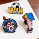 thumbnail image 5 of Football Match Badges Metal Brooches Fan Souvenirs Collectible Gifts, 5 of 5