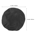 thumbnail image 2 of DEEPCRAFF Waterproof Black Tire Cover for Cars with Windproof Hook Universal Fit for Rv and Trailer Tires, 2 of 8