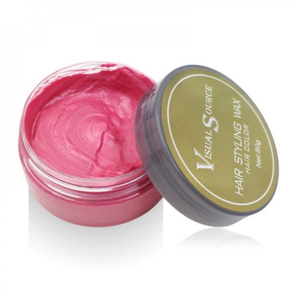 Popvcly Big Clear Professional Dynamic Modeling Hair Wax Makeup 5 Colors Hair Dye Wax Hair Color