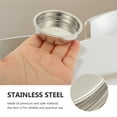 thumbnail image 6 of Christmas Present 51mm Pressure Filter Strainer Espresso Coffee Maker Supplies Cup Concentrate Household Stainless Steel, 6 of 6