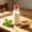 Multicolor B 1 Pack, variant on AuroraX High Borosilicate Glass Water Bottle Cold Drink Bottle with Lid Leak Proof BPA Free Wide Mouth Food Grade Bottle
