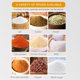 thumbnail image 2 of 2 tarros de cristal para condimentos con tapa de acero inoxidable, saleros y pimenteros de cocina., 2 of 6