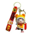 thumbnail image 1 of Llavero con colgante de bolsa de Feng Shui para Año Nuevo 2024, decoraciones de dragón para Año Nuevo 2024 Estilo A, 1 of 9