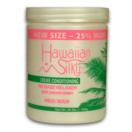 Hawaiian Silky- Creme Conditioning No Base Relaxer Mild 20oz