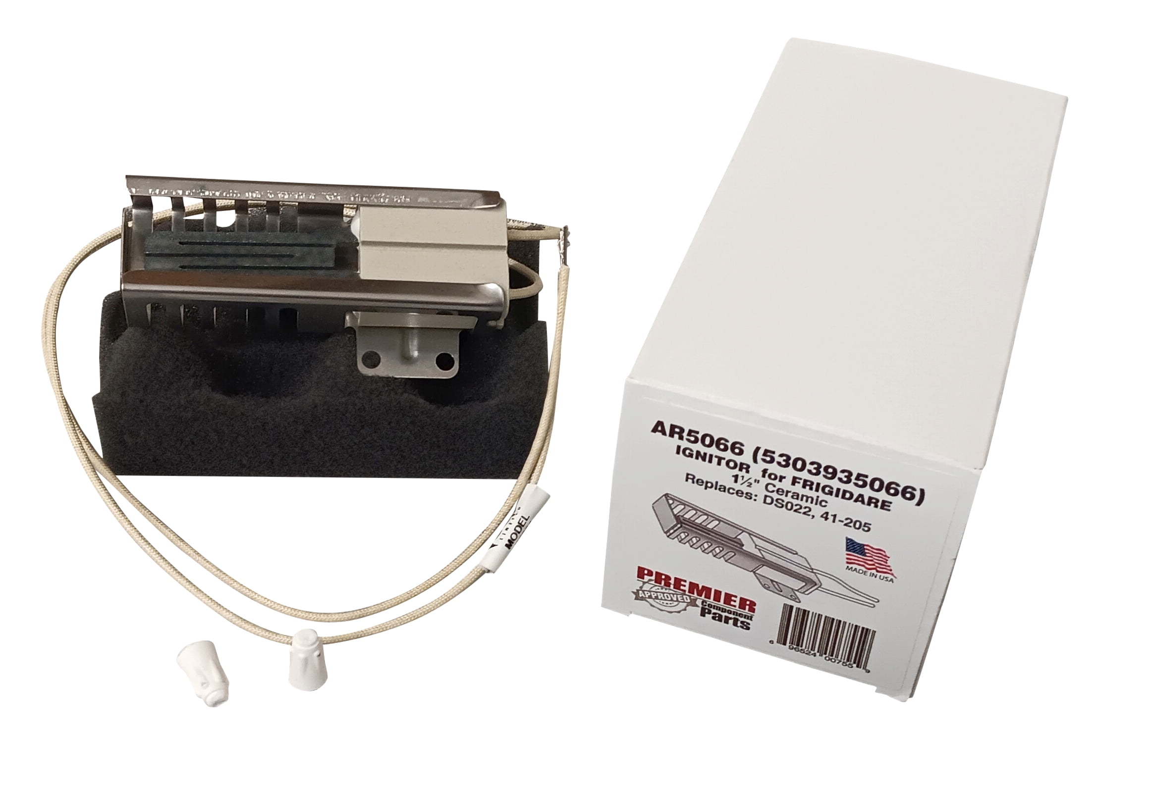 Gas Oven Igniter USA MADE for Frigidaire Bosch Whirlpool DS022 41-205 5303935066