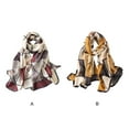 thumbnail image 4 of Minnieouse Bufanda de algodón para mujer de marca de lujo súper acogedora y suave para chales grandes a la moda y con estilo para mujer Accesorios de disfraces Púrpura, 4 of 6