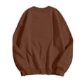 thumbnail image 6 of WEIWEN Thanksgiving Sweaters for Women Cute Chicken Printed Long Sleeve Shirts for Women Trendy 2026 Christmas Farm Chicks Fall Outfits Women's Fashion Clothing Brown, M, 6 of 6