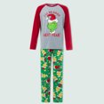 thumbnail image 1 of Pijamas Navideñas Conjunto de 2 piezas a juego, cómodo camisón de vacaciones, traje para el hogar Ygjytge Verde*Niño 10-11 años para Unisex, 1 of 9