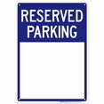 thumbnail image 2 of Blank Reserved Parking Sign, 10x14 Inches, Rust Free .040 Aluminum, Fade Resistant, Made in USA by My Sign Center, 2 of 4