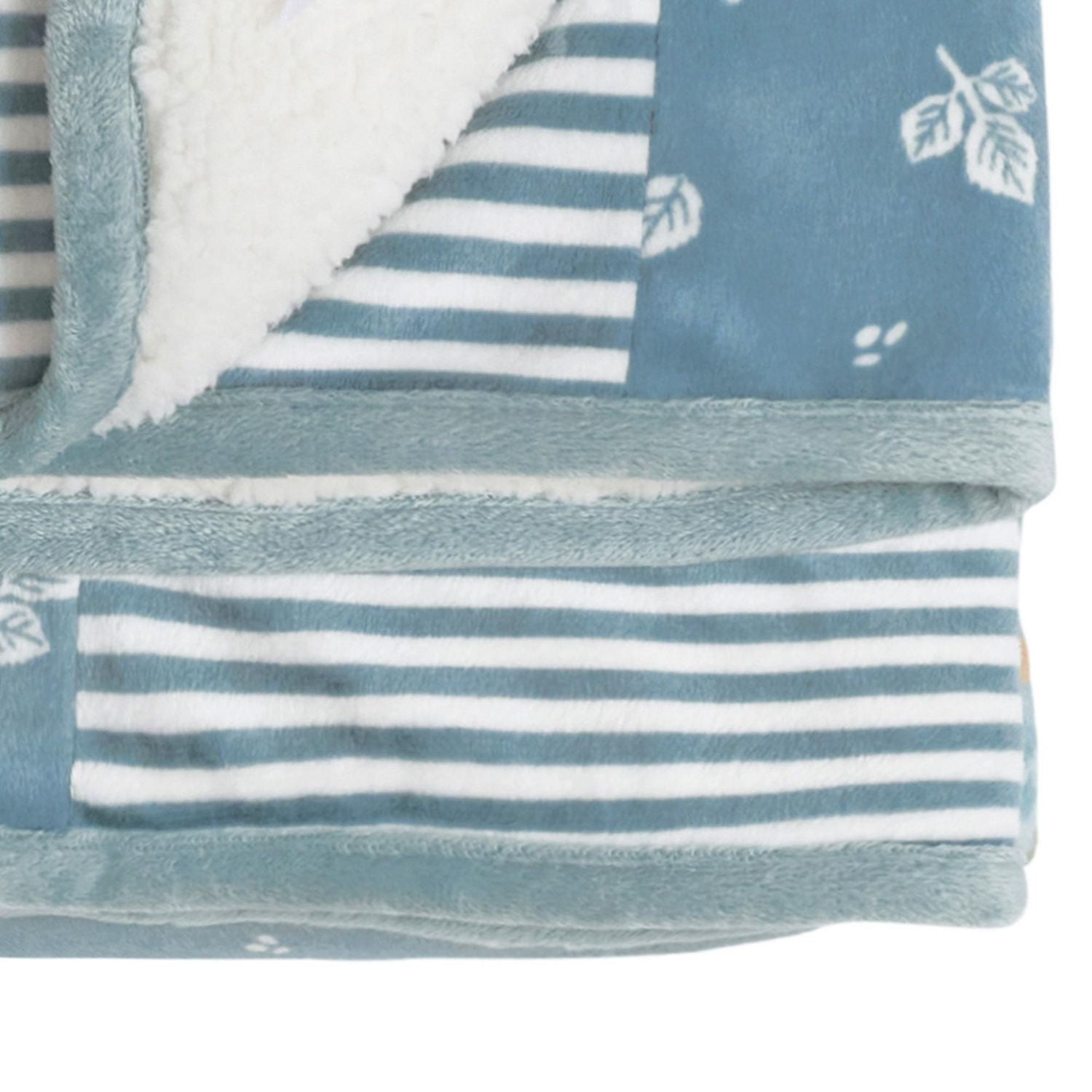 Modern Moments by Gerber Baby 1 Pack Patchwork Blanket, Sized 30" x 40"