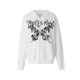 thumbnail image 3 of VISgogo - Sudadera informal para mujer, con estampado de letras y mariposas, de manga larga, con cremallera y capucha VISgogo moda, 3 of 9