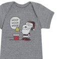 thumbnail image 3 of Peanuts - Christmas - Snoopy's Woof Woof Woof Bell - Infant Baby One Piece, 3 of 5