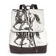 thumbnail image 1 of Disketp Cowboy Ride A Horse Mochila de Cuero para Mujer, Bolso de Espalda Antirrobo con Estilo para Viaje, Trabajo y Uso Diario, 1 of 4