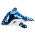 thumbnail image 1 of BRIGHTFUFU Delfín de peluche de juguete, delfín de peluche, decoración de dormitorio con lentejuelas, 1 of 7