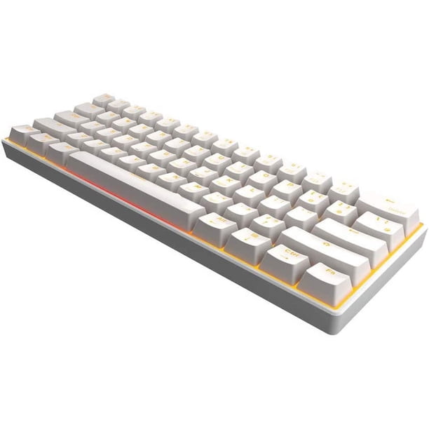 Teclado mecánico 60%, teclado inalámbrico para juegos móvil ...