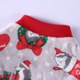 thumbnail image 4 of Billuyoard Suéter de Navidad para mascotas, ropa para mascotas con temática navideña, abrigo, vestido para perros y gatos, mono, vacaciones, invierno, Ropa para mascotas dieciséis S Billuyoard PT0825-16B, 4 of 6