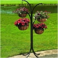 thumbnail image 3 of Woodstream HB4T-A 67.75 in Novelty Black Plant Stand, 4 Count, 3 of 3