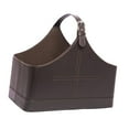 thumbnail image 4 of Lipstore Fruit Gift Basket PU Leather Storage Baskets for College Appreciation Fruits L, 4 of 8