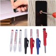 thumbnail image 1 of Juego de marcadores de agujeros profundos ANGGREK de lápiz de carpintero tinta impermeable de metal ABS multicolor, 1 of 8