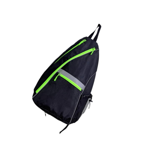 Bolsa de Pickleball reversible y multifuncional para equipo de tenis Negro