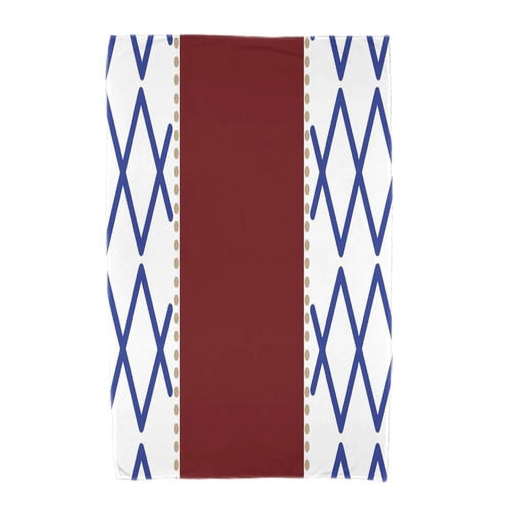 Simply Daisy 30" x 60" Knot Fancy Geometric Print Beach Towel