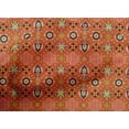 thumbnail image 5 of oneOone Cotton Poplin Orange Fabric Block Craft Projects Decor Fabric Printed By The Yard 56 Inch Wide, 5 of 5