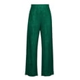 thumbnail image 4 of Women Sparkle Outfits Sequin Pants Elastic Waist Wide Leg Trousers Glitter Shiny Pants Bling Party Clubwear, 4 of 5