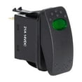 thumbnail image 4 of True Mods 5pc 12V DC SPST Rocker Toggle Switch Kit [20 Amp] [Rectangle] [Green LED] Power ON/Off Switch for Automotive Jeep ATV UTV Boat, 4 of 4