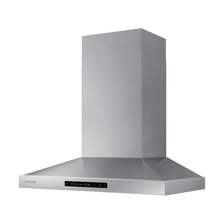 Samsung - 30" Convertible Range Hood with WiFi - Stainless Steel