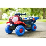 Spider-Man 6V Quad Ride-On by Dynacraft for Toddlers Ages 1.5-3 Years, Unisex