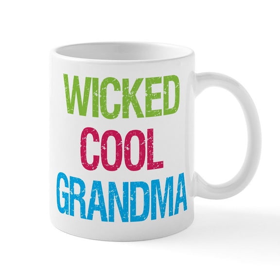 CafePress - Wickedcoolgrandma2 Mugs - 11 oz Ceramic Mug - Novelty Coffee Tea Cup