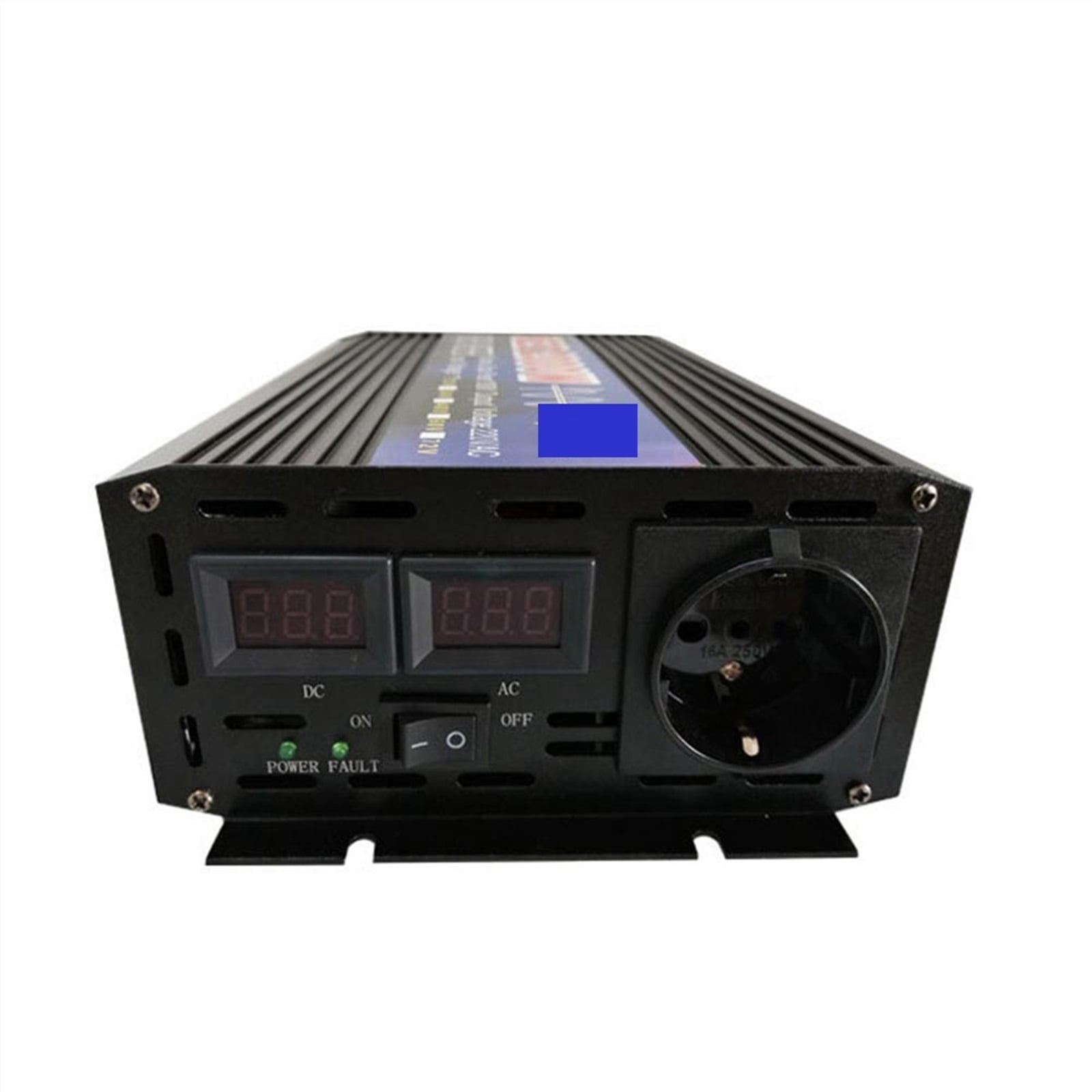 Pure Sine Wave Inverter 4000W 6000W 8000W Power Solar Car Inverter With LED Display DC 12V 24V To AC 110 220 Voltage Converter ,Safety