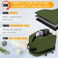 thumbnail image 5 of UNIWELL Toiletry Bag for Men Women Travel Dopp Kit Bathroom Shower Hygiene Bag Makeup Cosmetic Organizer Gift Green, 5 of 7