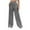 Coffee, variant on Patlollav Womens Casual Loose Drawstring Elastic High Waisted Harem Pants Comfy Trousers with Pockets
