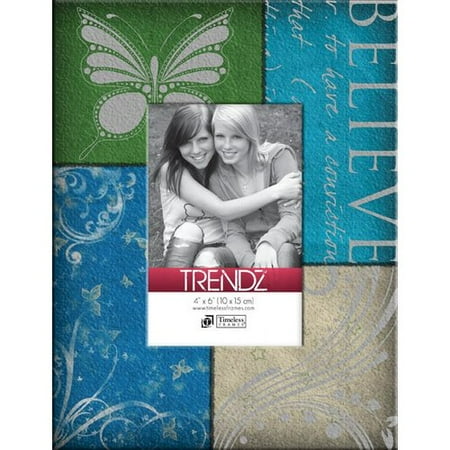 - Timeless Frames Trendz Believe Decoupage Tabletop Photo Frame