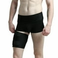 thumbnail image 5 of Hip Brace Thigh Hip Support Brace Groin Compression Wrap, Sciatica Nerve Pain Relief Thigh Hamstring, Quadriceps, Joints, Arthritis, Groin Wrap Sciatica Brace Belt Fit for Adults, 5 of 11