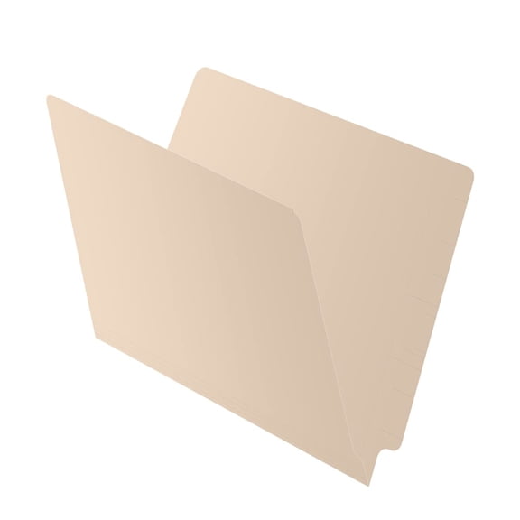 14 pt Manila Folders, Full Cut 2-Ply End Tab, Letter Size (Box of 50)