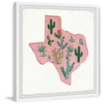 thumbnail image 2 of Marmont Hill Pink Texas Framed Wall Art, 24" x 24", 2 of 6