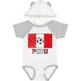 thumbnail image 3 of Inktastic Peruvian Soccer Boys or Girls Baby Bodysuit, 3 of 5