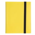 thumbnail image 1 of Card Binder 20 Pages 9 Pocket Large Capacity Colored Cover Card Collection Storage Album for Game Card Storage Yellow, 1 of 5