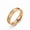 Rose Gold Color, variant on Uloveido His and Hers Matching Matte Stainless Steel Couples Rings Cubic Zirconia Black Rose Gold Wedding Band Engagement Rings Y995 (Men, Size 7)