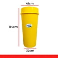 thumbnail image 5 of Bote de Basura Circular con Tapa Embudo 80 Litros Sablon 8493AM, 5 of 5